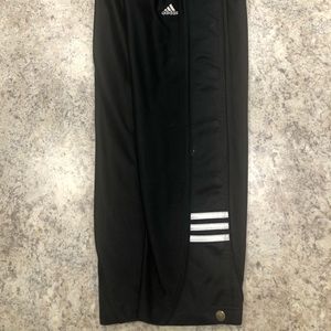 Adidas boys size 10 break away pants
